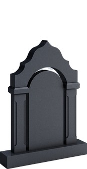 Памятник-арка с верхом-главкой, арт. AS.11