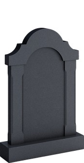 Памятник-арка с фигурным куполом, арт. AS.42