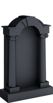 Памятник-арка с античными капителями, арт. AS.45