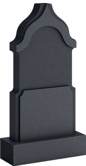Большой памятник с волнистым куполом и талией, арт. BM.20